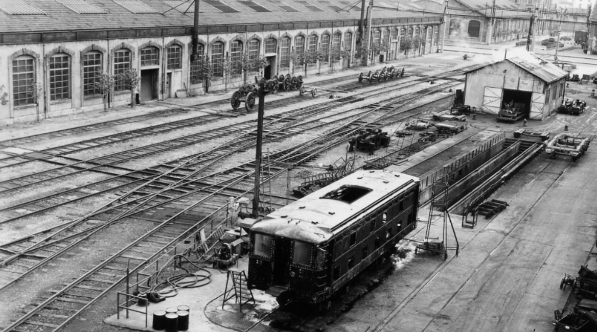 Une photo des Grandes Locos de l'époque