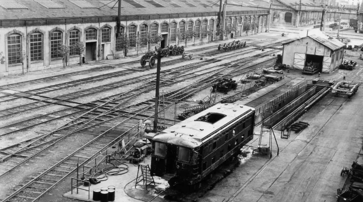Une photo des Grandes Locos de l'époque