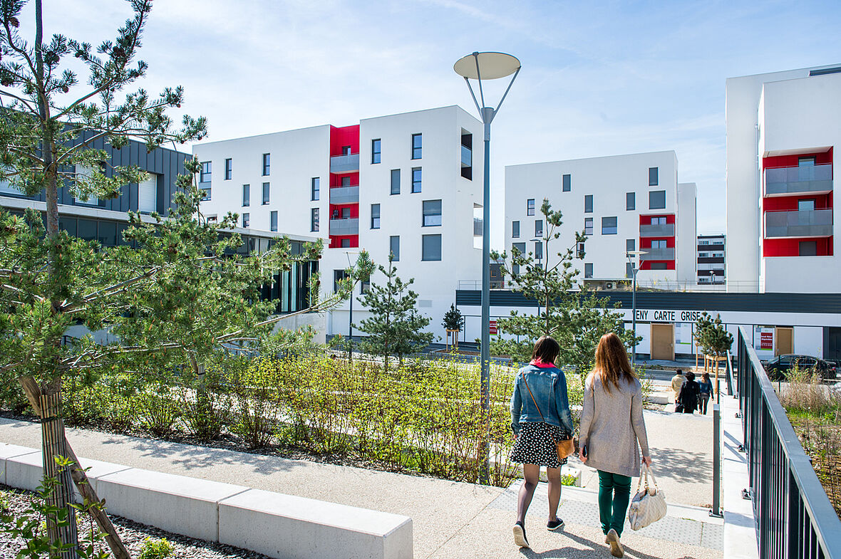 Une photo du quartier des Minguettes à Vénissieux
