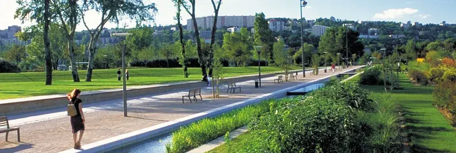 Le parc de Gerland