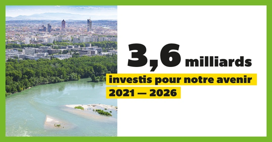 2021-2026 c'est 3,6 milliards d'euros investis pour l'avenir de la Métropole