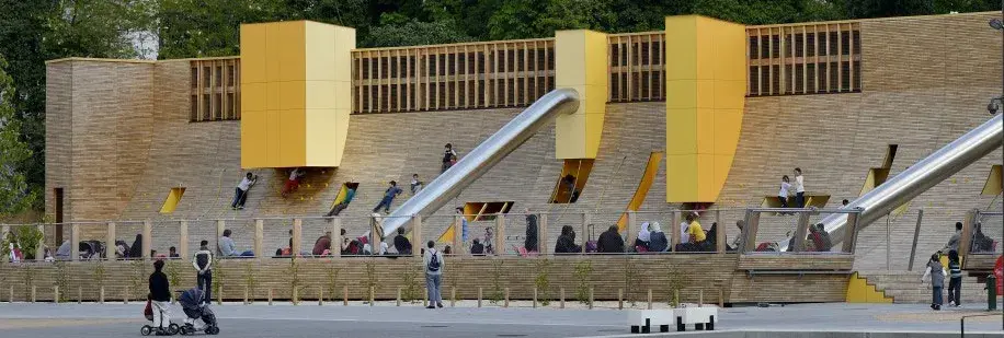 Le parc Blandan - L'aire de jeux