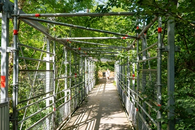 Passerelle provisoire Feyzin