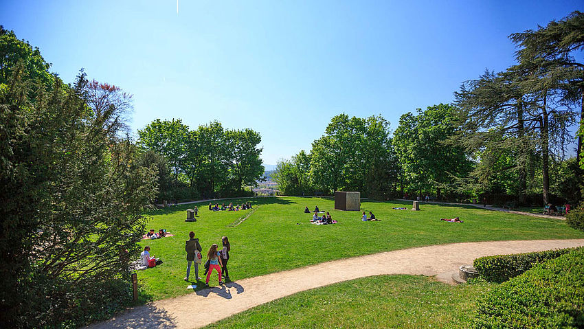 Le parc de la Cerisaie