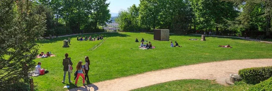 Le parc de la Cerisaie