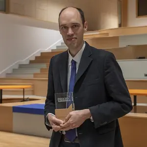 Jean-Benoît Krumenacker, lauréat du "Prix Sciences Humaines et Sociales".