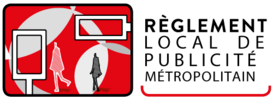Logo du règlement local de publicité métropolitain