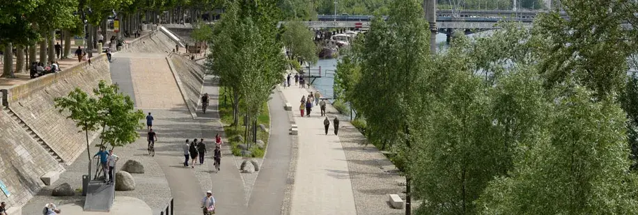 Une photo des Berges du Rhône