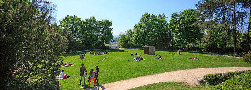 Le parc de la Cerisaie