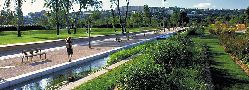 Le parc de Gerland