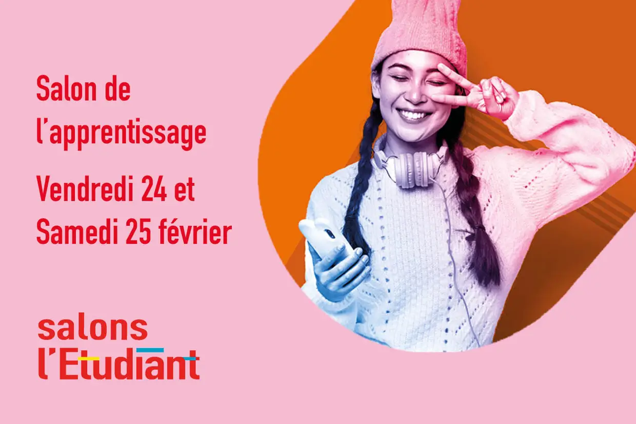 camapgne d'affichage Salon de l'étudiant du 24 au 25 février 2023