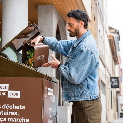 Bornes à compost Caluire.