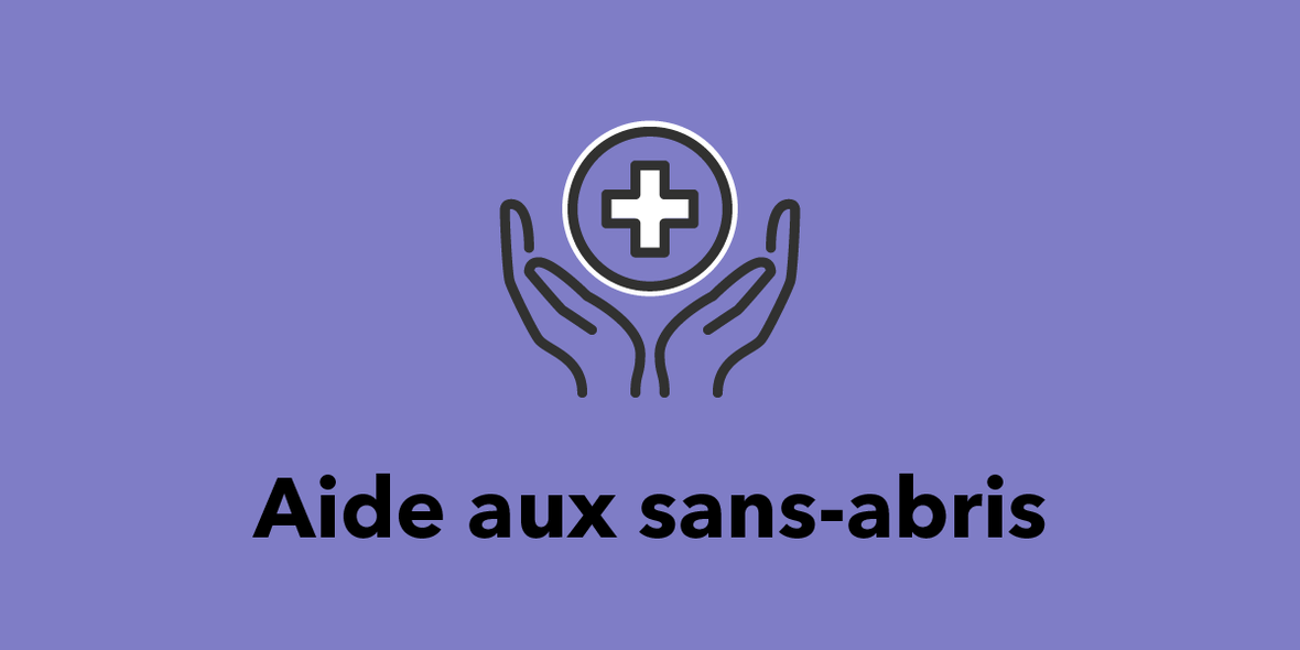 L'aide pour les sans-abris dans la métropole de Lyon