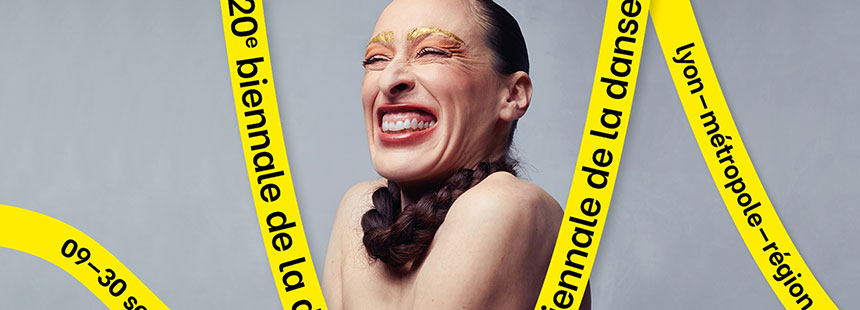 affiche de la biennale de danse édition 2023