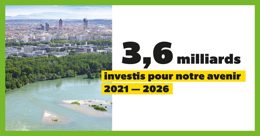 2021-2026 c'est 3,6 milliards d'euros investis pour l'avenir de la Métropole