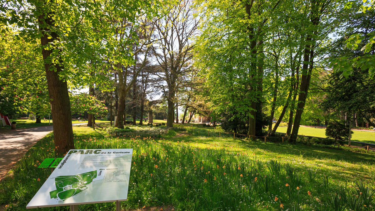 Le parc de la Cerisaie