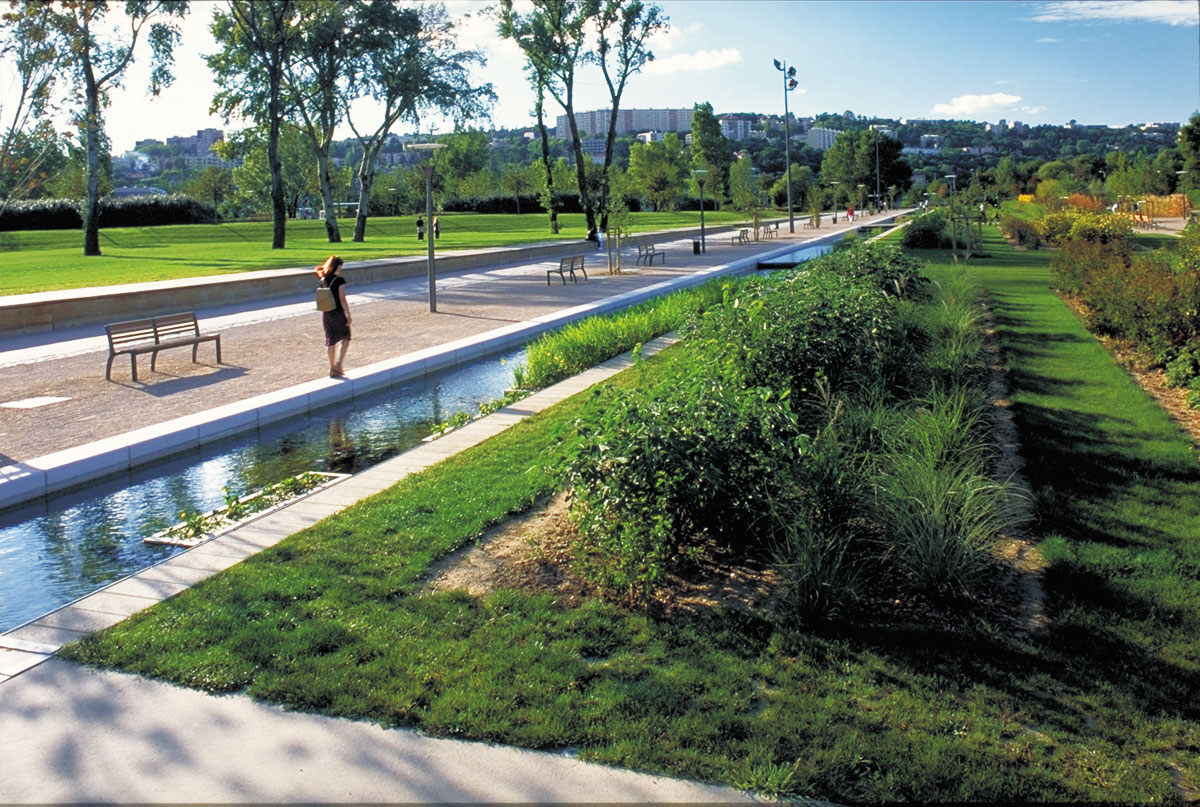 Le parc de Gerland