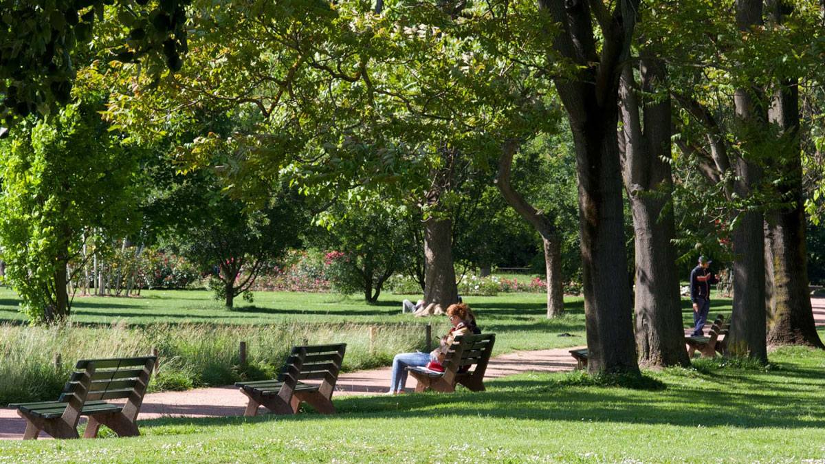 Le parc de la Tête d'Or